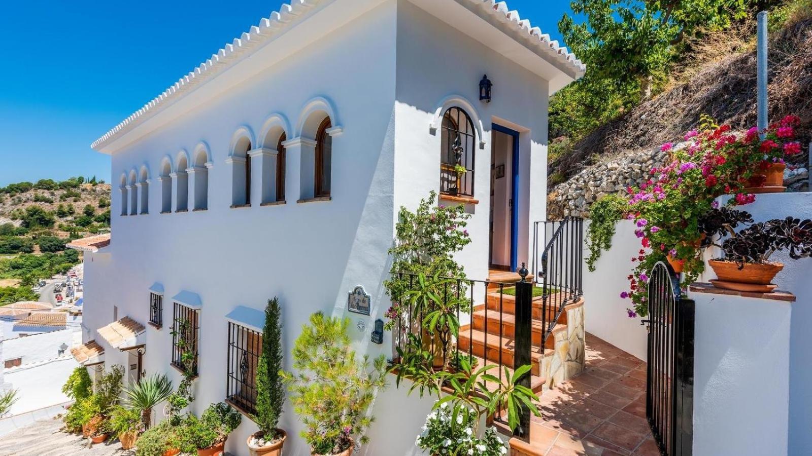 Casa Arcos De Almona Frigiliana By Ruralidays Villa Luaran gambar