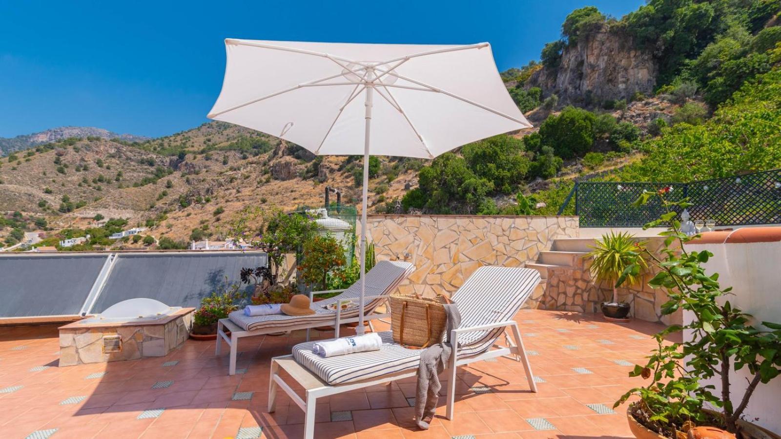 Casa Arcos De Almona Frigiliana By Ruralidays Villa Luaran gambar