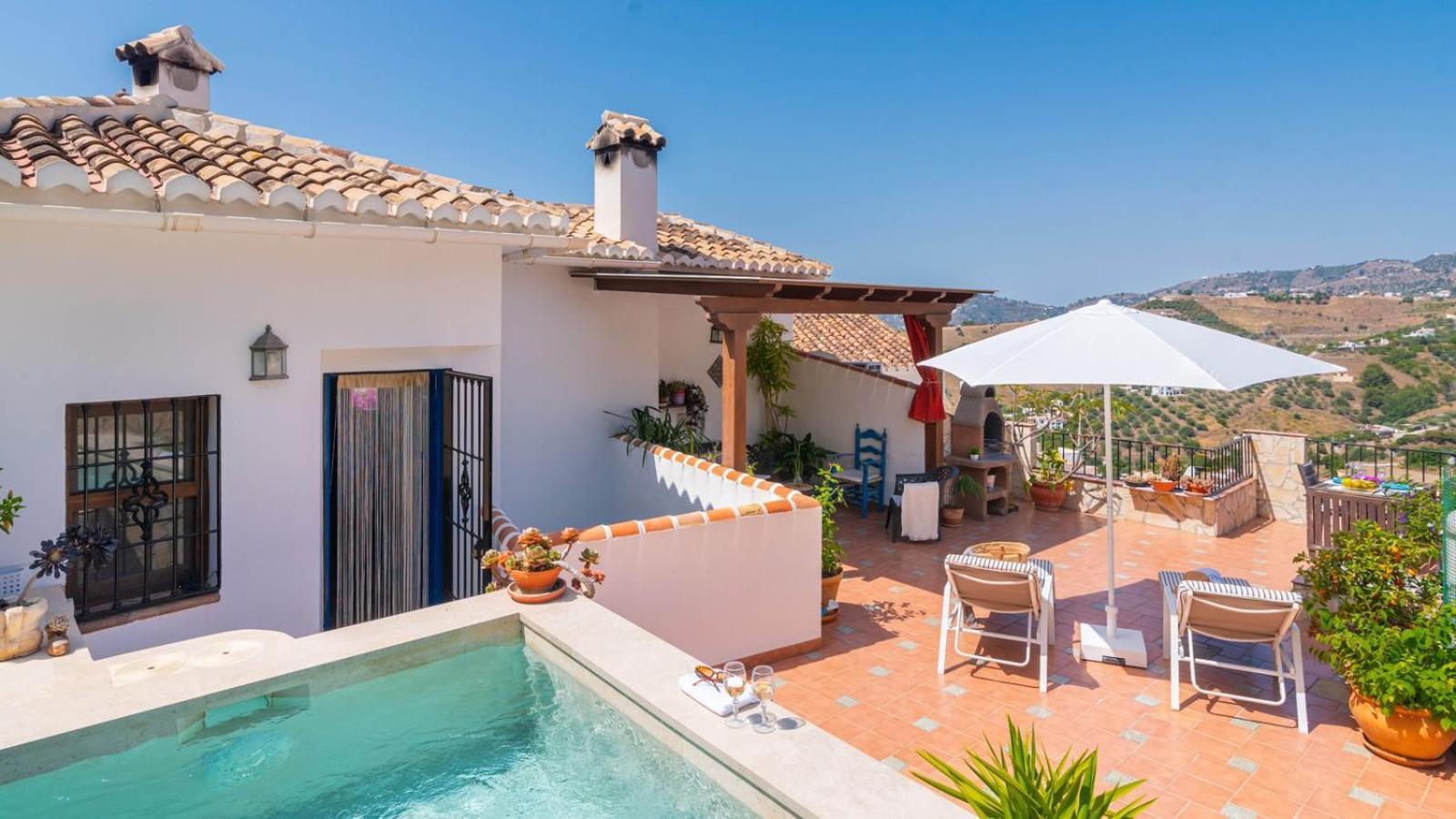 Casa Arcos De Almona Frigiliana By Ruralidays Villa Luaran gambar