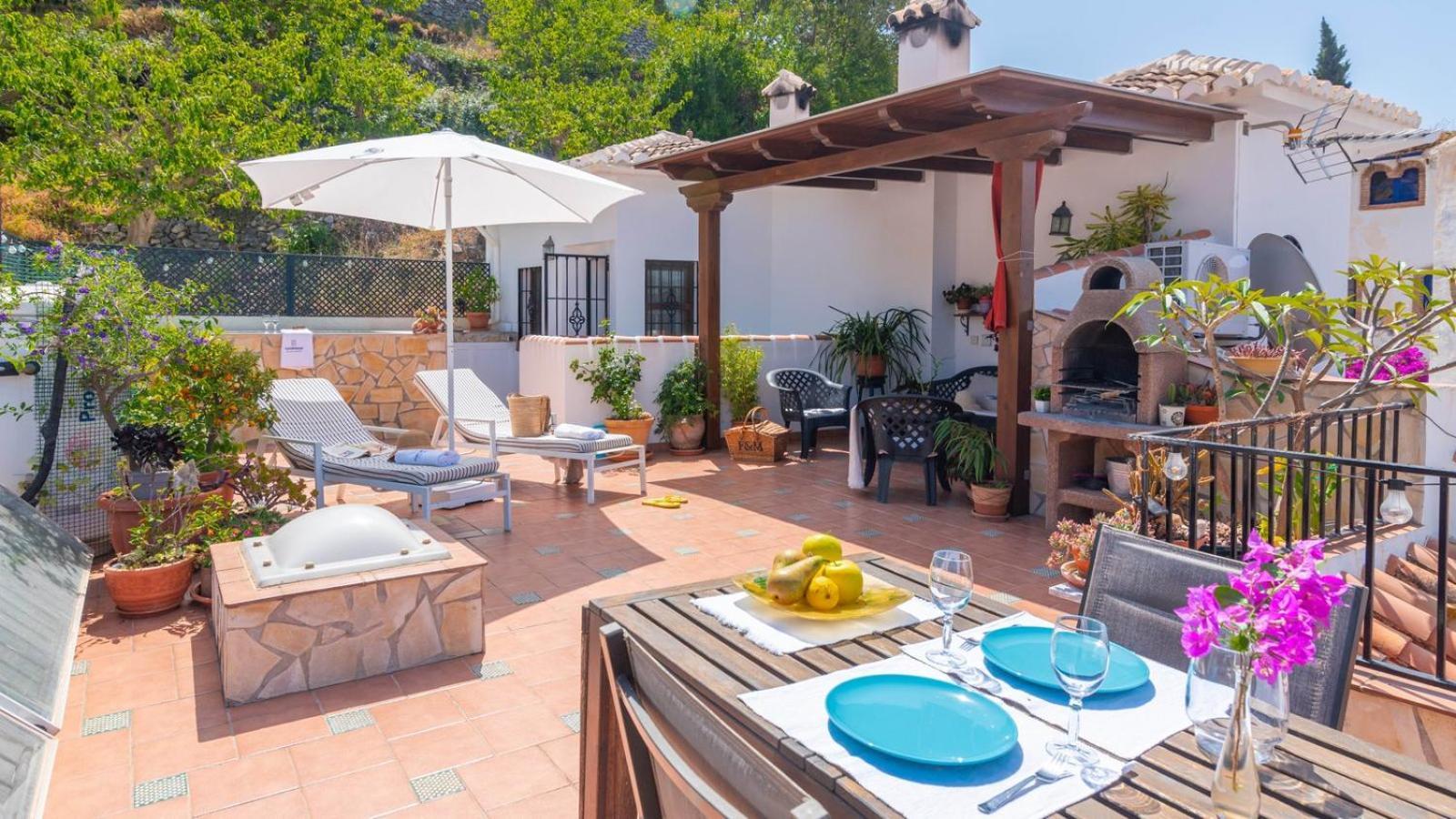 Casa Arcos De Almona Frigiliana By Ruralidays Villa Luaran gambar